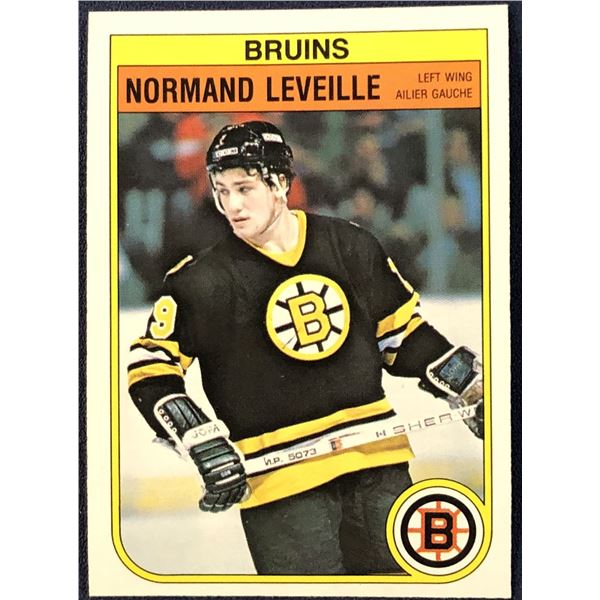 1982-83 O-PEE-CHEE NHL NORMAND LEVIELLE ROOKIE CARD