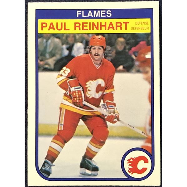 1982-83 O-PEE-CHEE NHL PAUL REINHART