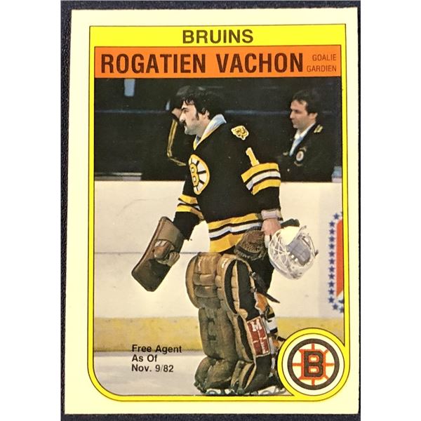 1982-83 O-PEE-CHEE NHL ROGIE VACHON (HOF)