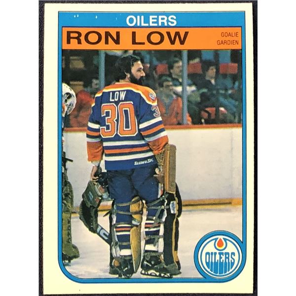 1982-83 O-PEE-CHEE NHL RON LOW