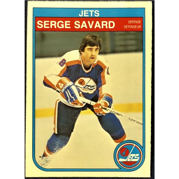 1982-83 O-PEE-CHEE NHL SERGE SAVARD (HOF)