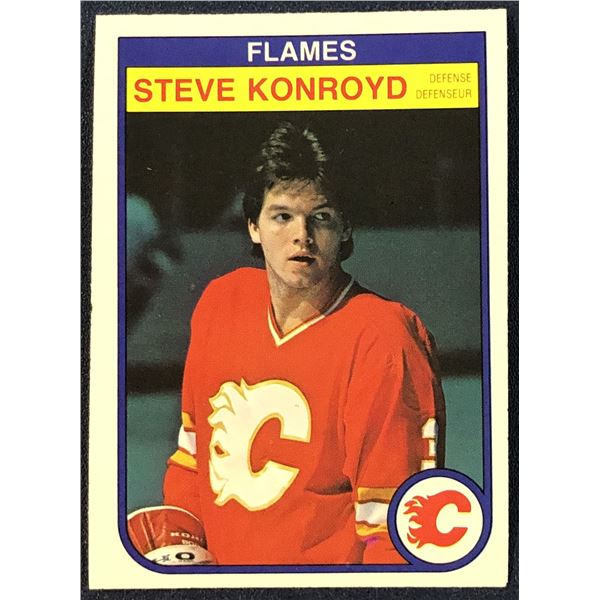 1982-83 O-PEE-CHEE NHL STEVE KONROYD ROOKIE CARD
