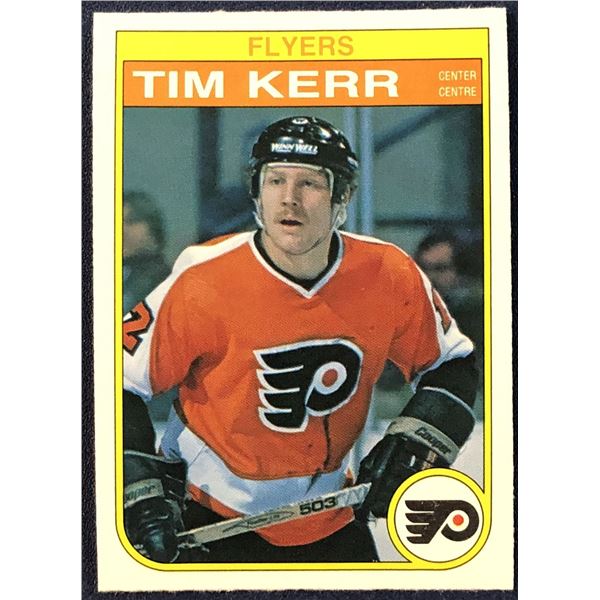 1982-83 O-PEE-CHEE NHL TIM KERR