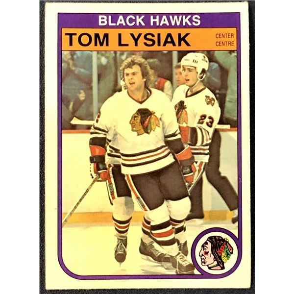 1982-83 O-PEE-CHEE NHL TOM LYSIAK