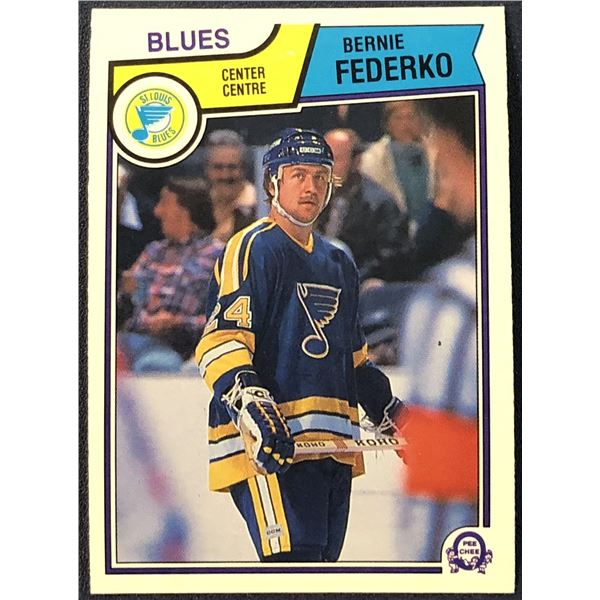 1983-84 O-PEE-CHEE NHL BERNIE FEDERKO (HOF)