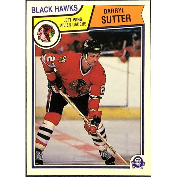 1983-84 O-PEE-CHEE NHL DARRYL SUTTER
