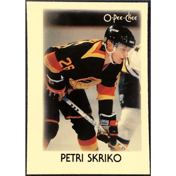 1987-88 O-PEE-CHEE NHL MINI - PETRI SKRIKO