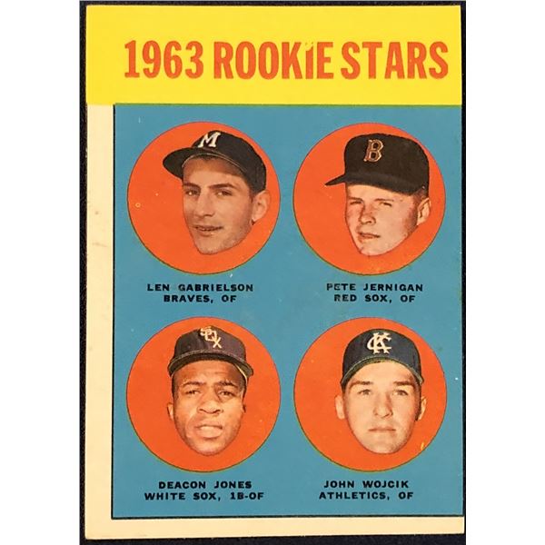 1963 TOPPS DEACON JONES ROOKIE CARD