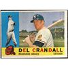 Image 1 : 1960 TOPPS GRAY BACK DEL CRANDELL