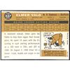 Image 2 : 1960 TOPPS ELMER VALO WHITE BACK