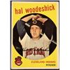Image 1 : 1959 TOPPS WHITE BACKS HAL WOODESCHICK ROOKIE CARD