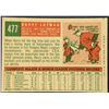 Image 2 : 1959 TOPPS GRAY BACKS BARRY LATMAN ROOKIE CARD