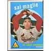 Image 1 : 1959 TOPPS GRAY BACK SAL MAGLIE
