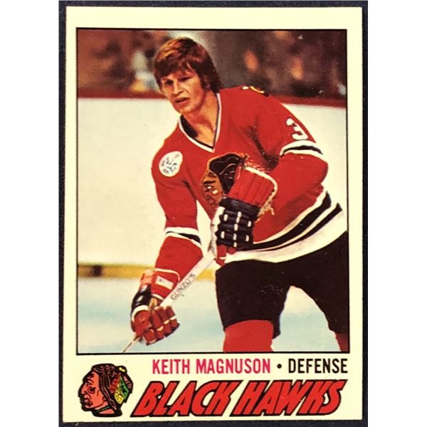 1977-78 TOPPS NHL KEITH MAGNUSON
