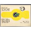 Image 1 : 1973-73 O-PEE-CHEE NHL INSERT RING - CALIFORNIA GOLDEN SEALS