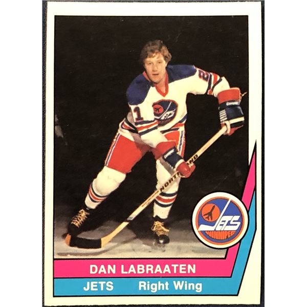 1977-78 O-PEE-CHEE WHA DAN LABRAATEN ROOKIE CARD