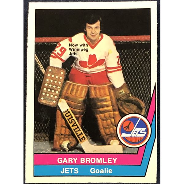 1977-78 O-PEE-CHEE WHA GARY BROMLEY