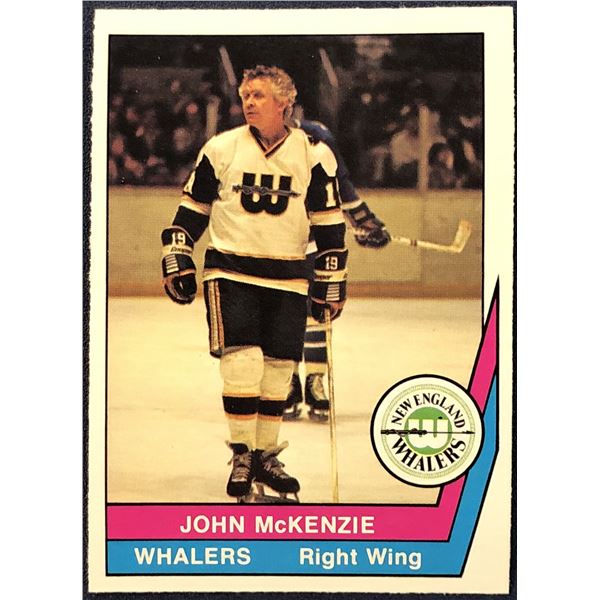 1977-78 O-PEE-CHEE WHA JOHN McKENZIE