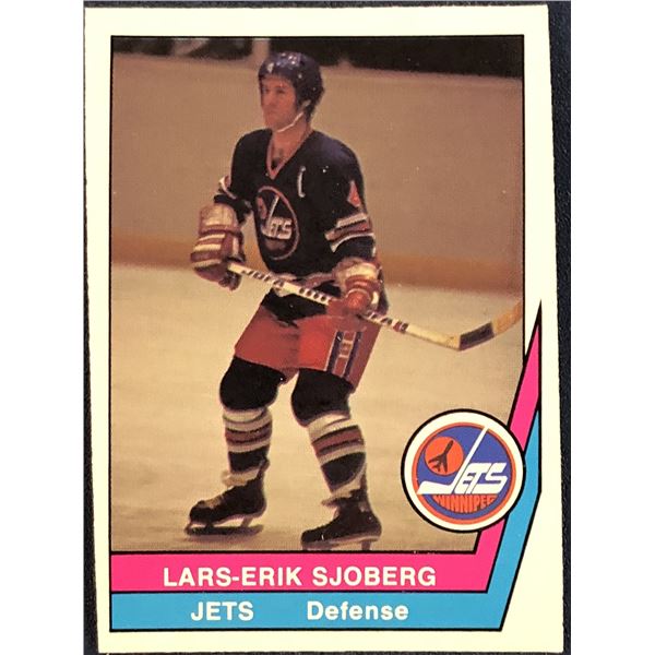 1977-78 O-PEE-CHEE WHA LARS-ERIK SJOBERG