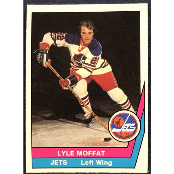 1977-78 O-PEE-CHEE WHA LYLE MOFFATT