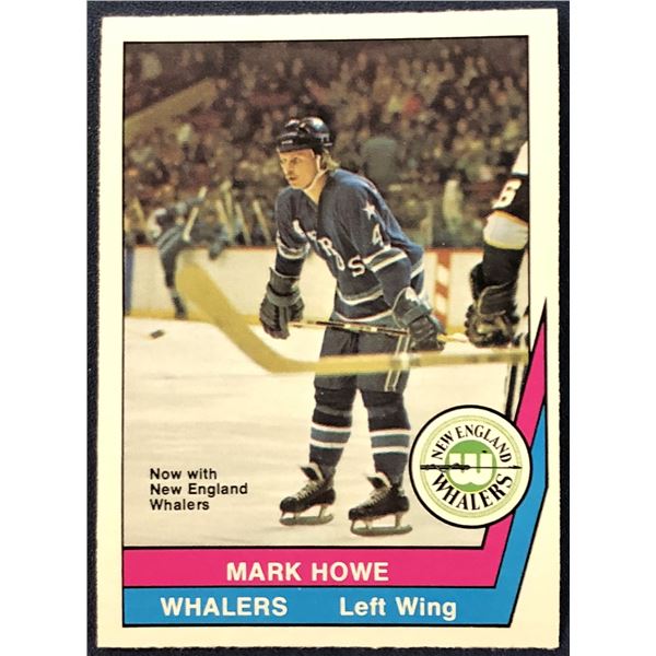 1977-78 O-PEE-CHEE WHA MARK HOWE (HOF)