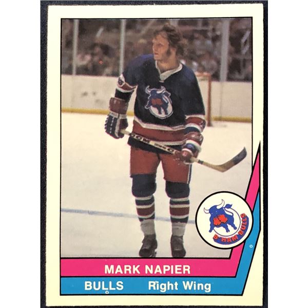 1977-78 O-PEE-CHEE WHA MARK NAPIER