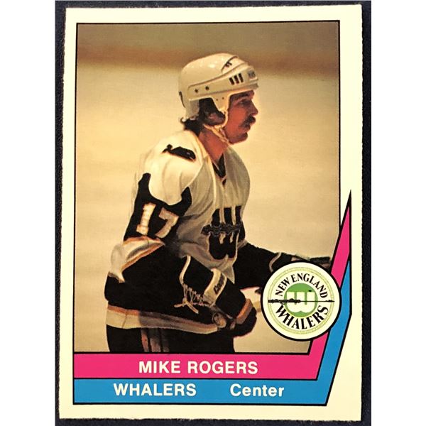 1977-78 O-PEE-CHEE WHA MIKE ROGERS