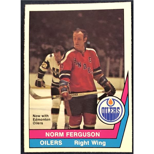 1977-78 O-PEE-CHEE WHA NORM FERGUSON