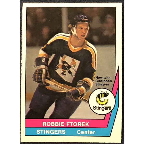 1977-78 O-PEE-CHEE WHA ROBBIE FTOREK