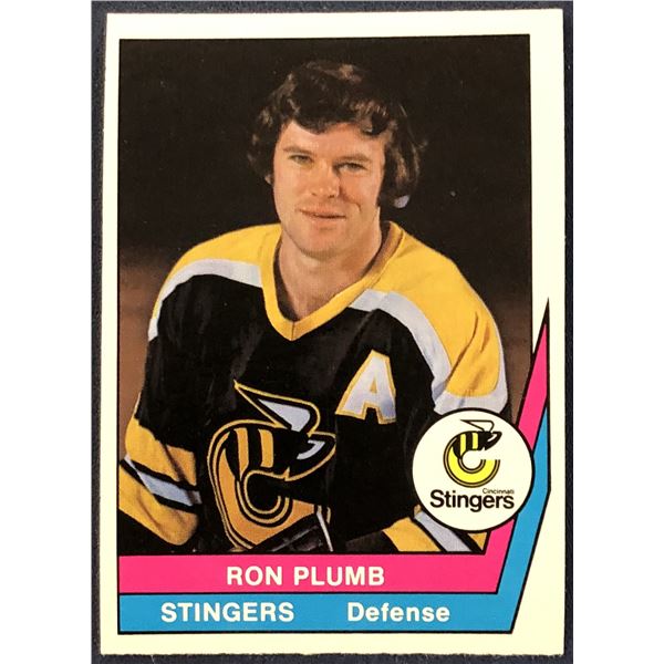 1977-78 O-PEE-CHEE WHA RON PLUMB