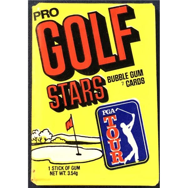 1981 DONRUSS PGA GOLF SEALED WAX PACK