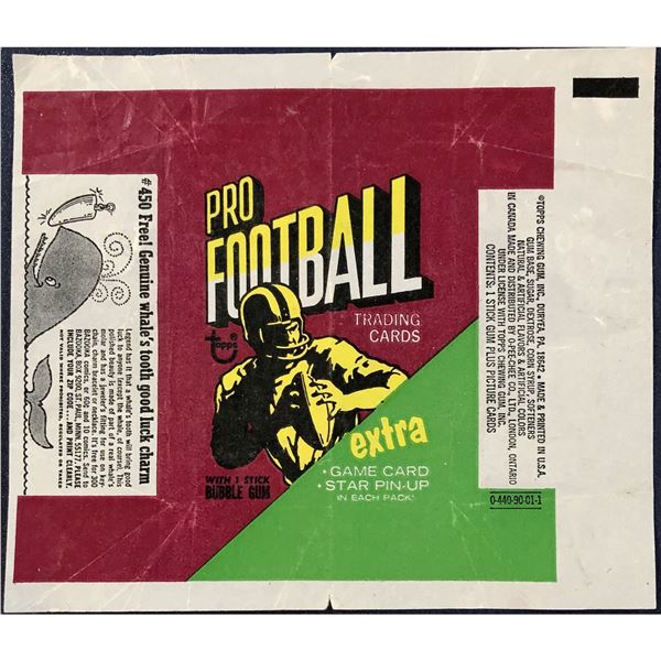 1971 TOPPS NFL WRAPPER