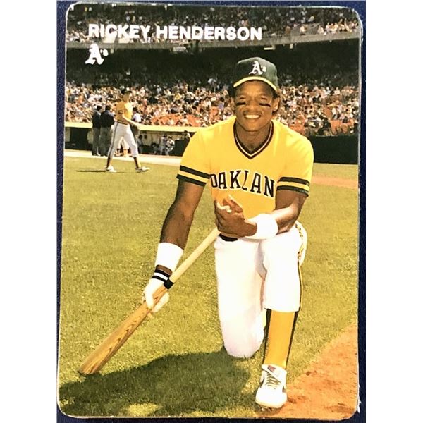 1984 MOTHER'S COOKIES OAKLAND A'S SET