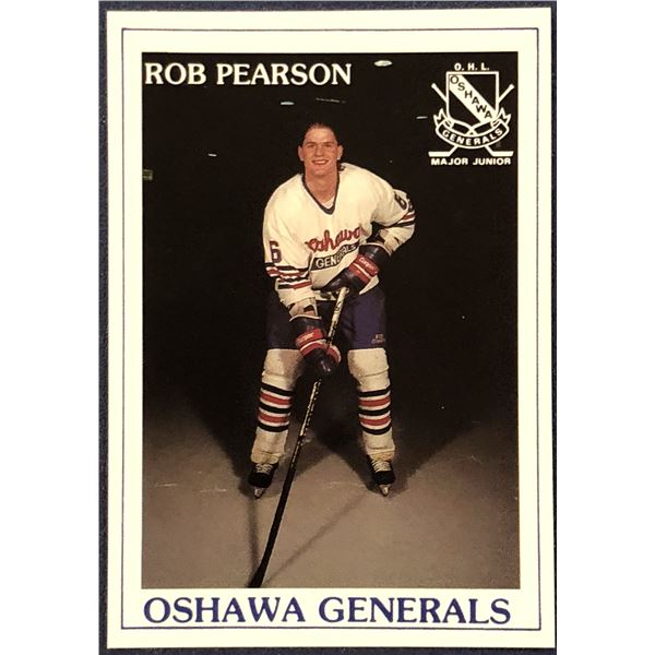 1990-91 OSHAWA GENERALS POLICE - ROB PEARSON