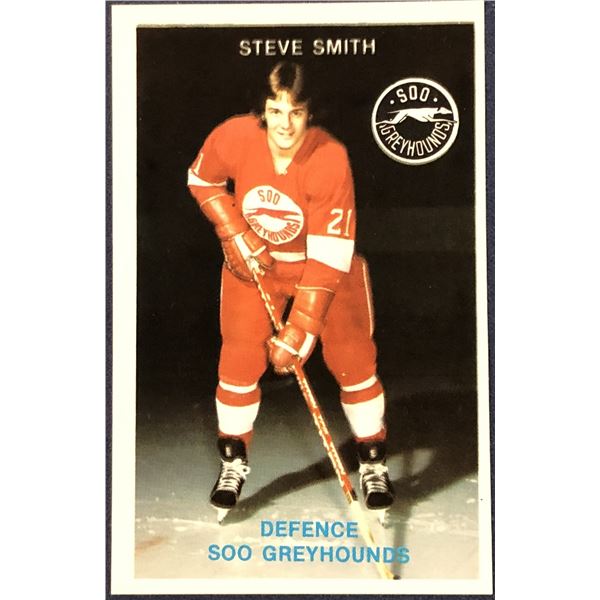1980-81 SOO GREYHOUNDS POLICE - STEVE SMITH
