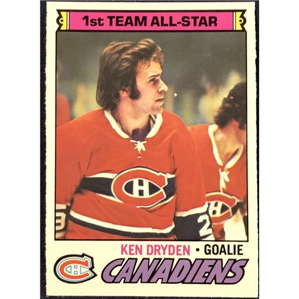 1977-78 O-PEE-CHEE NHL KEN DRYDEN (HOF)