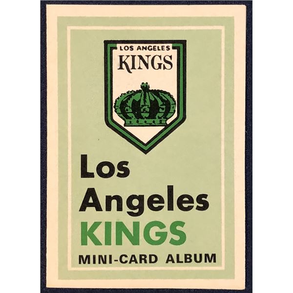 1969-70 O-PEE-CHEE NHL MINI-CARD ALBUM - LOS ANGELES KINGS