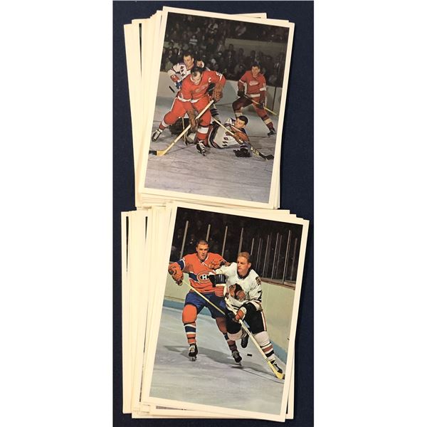 1963-64 TORONTO STAR HOCKEY STARS IN ACTION COMPLETE SET