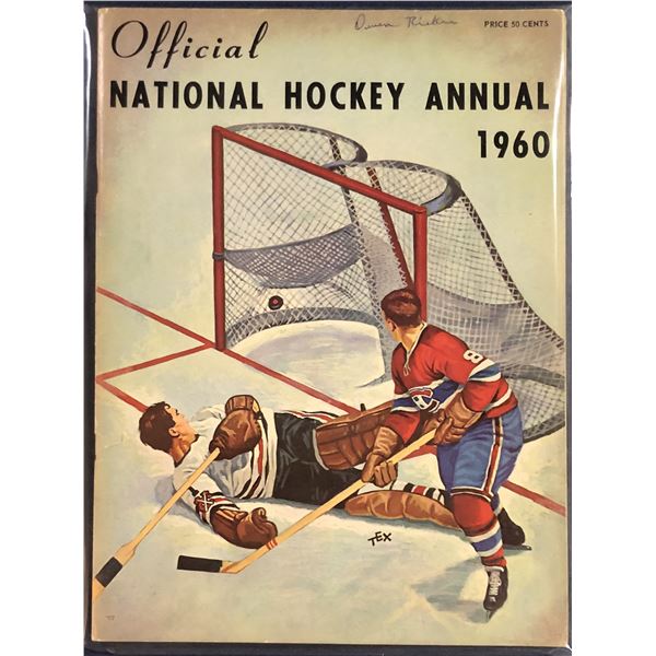 1960 HOCKEY ANNUAL
