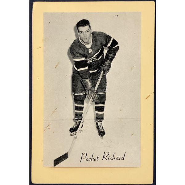 1944-63 BEEHIVE NHL HOCKEY - HENRI RICHARD (HOF)