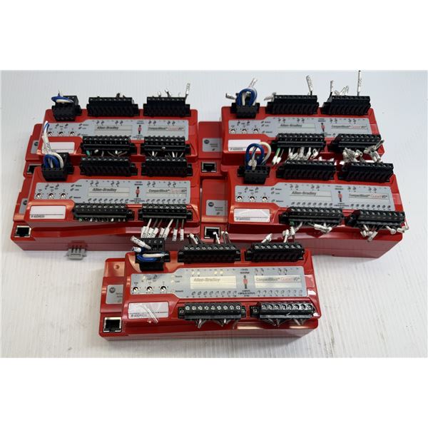 (5) Allen-Bradley #1791ES-IB8XOBV4 Modules