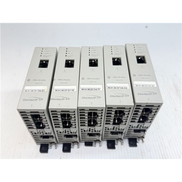 (5) Allen-Bradley #1783-ETAP Modules