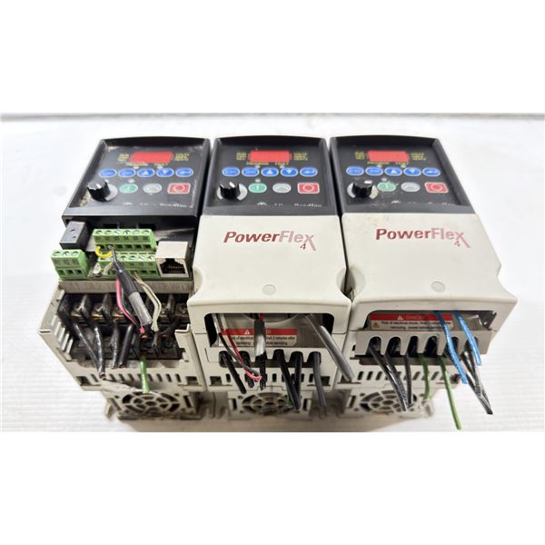 Lot of (3) Allen-Bradley Drives