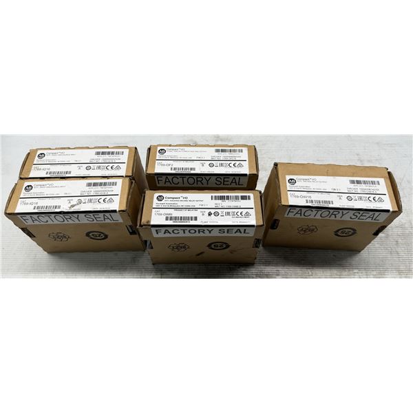 Lot of (5) Allen Bradley Modules These items ARE FACTORY SEALED!!