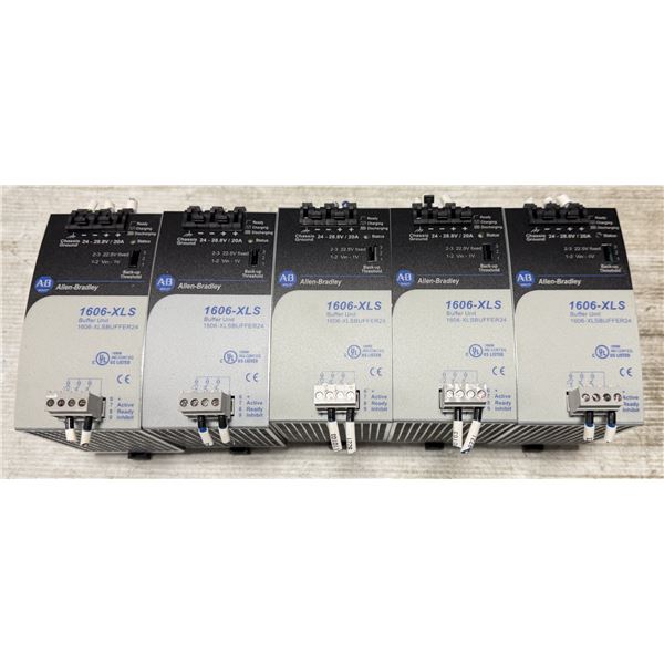 (5) Allen Bradley #1606-XLSBUFFER24 Power Supplies