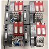Image 1 : (4) Allen Bradley #1734-AENTR Point I/O Dual Port Network Adaptor w/#1734-IB8S & #1734-OBV2S Modules