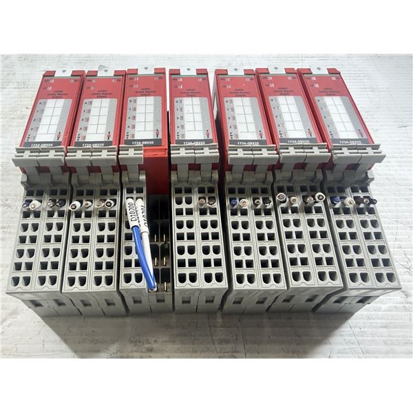 Lot of (7) Allen-Bradley #1734-OBV2S Modules