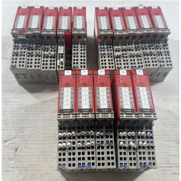 Lot of (15) Allen-Bradley #1734-IB8S Modules