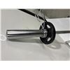 Image 2 : OLYMPIC BAR WITH 2.5LBS WEIGHTS