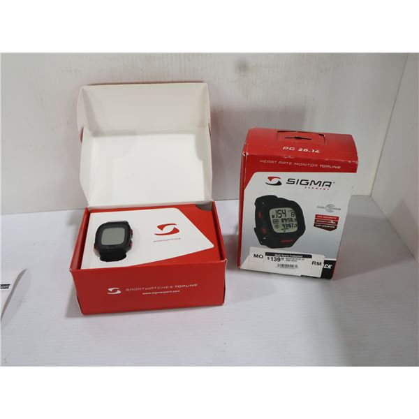 HEART-RATE MONITORING WATCH SIGMAPC26.14 (BLACK)